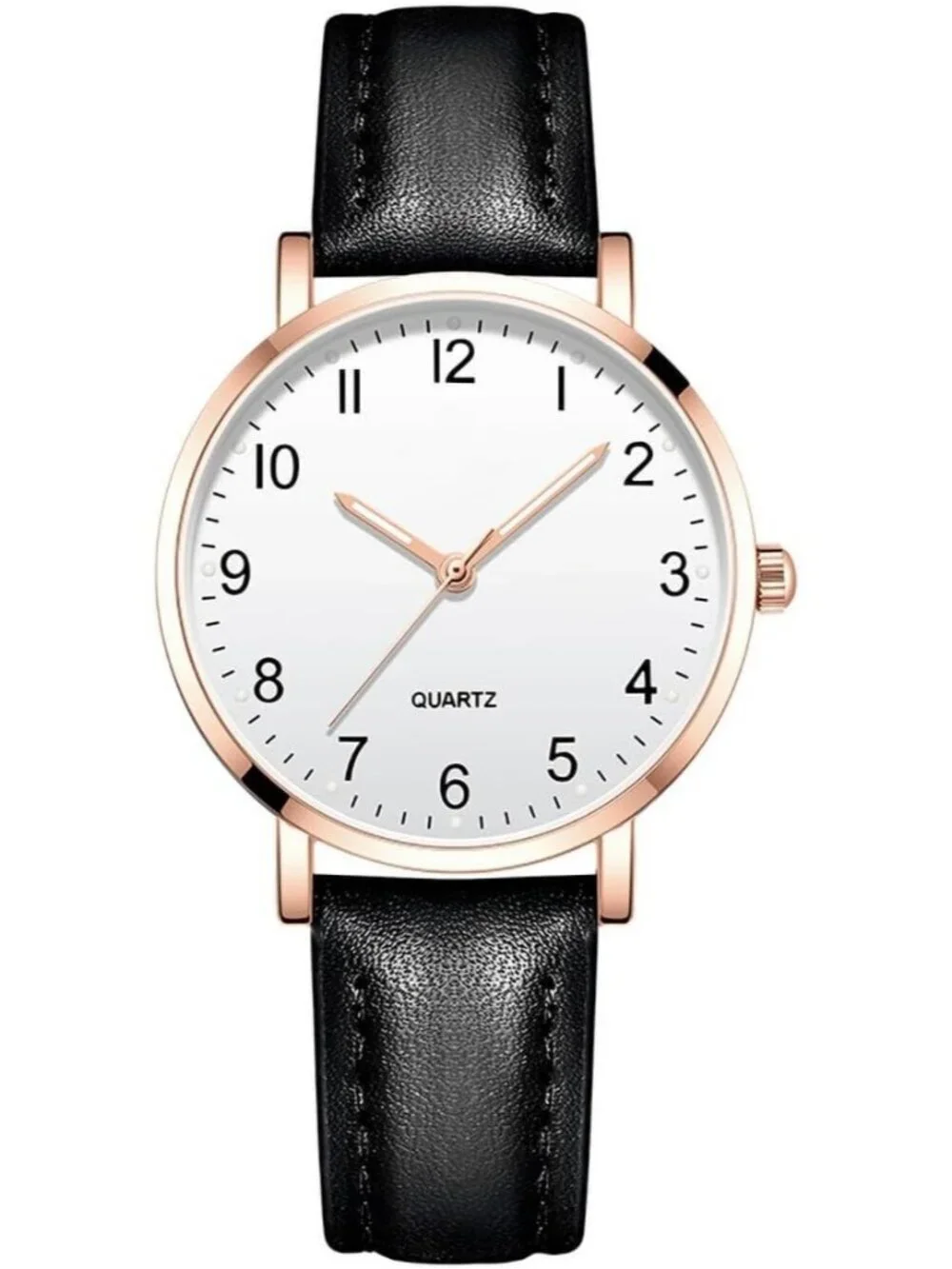 Women's Black White Analog Specially Stylish Quartz Pointer Design Wrist Watch